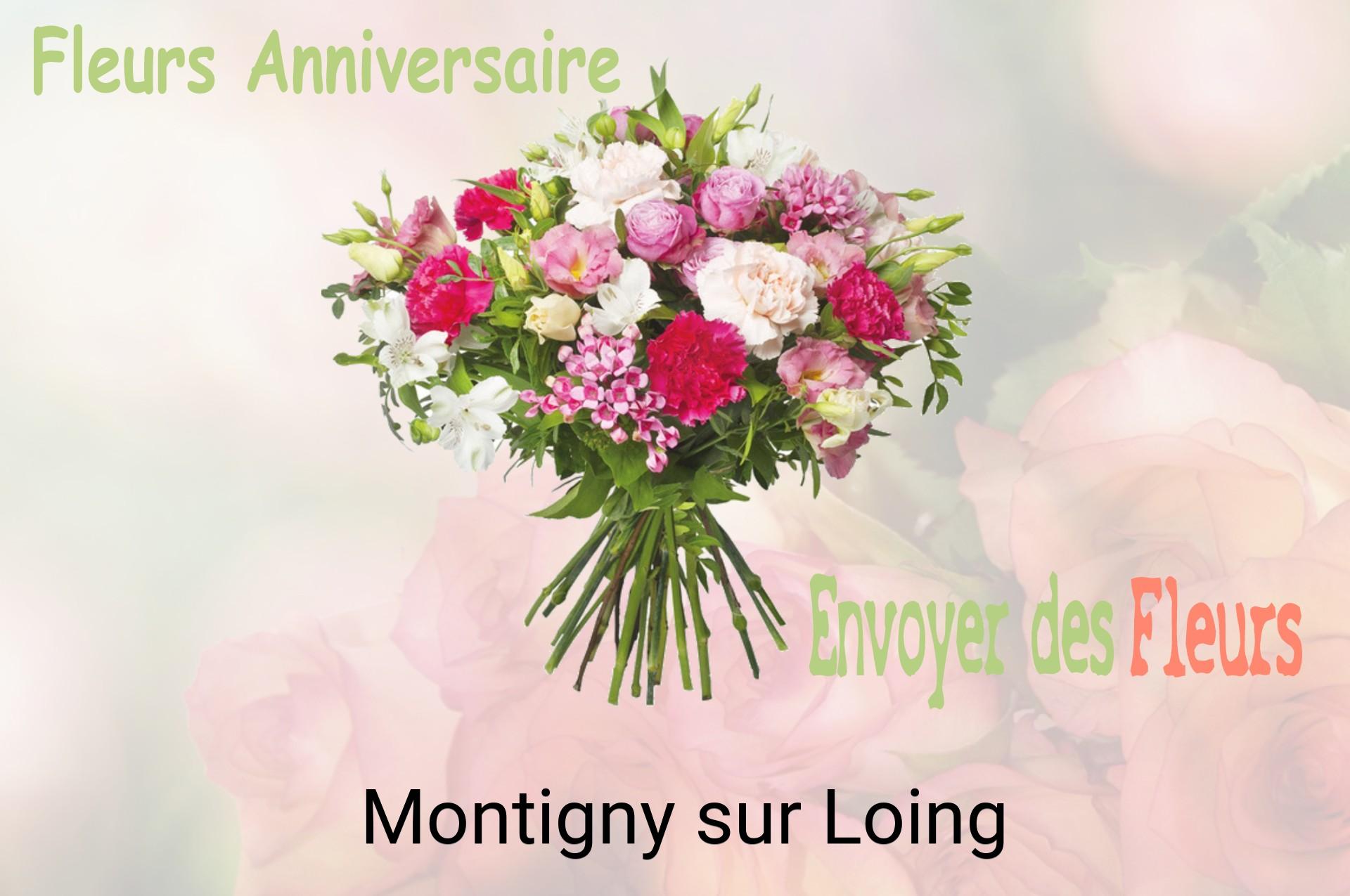Bouquet de fleurs d’anniversaire livré à Montigny-sur-Loing