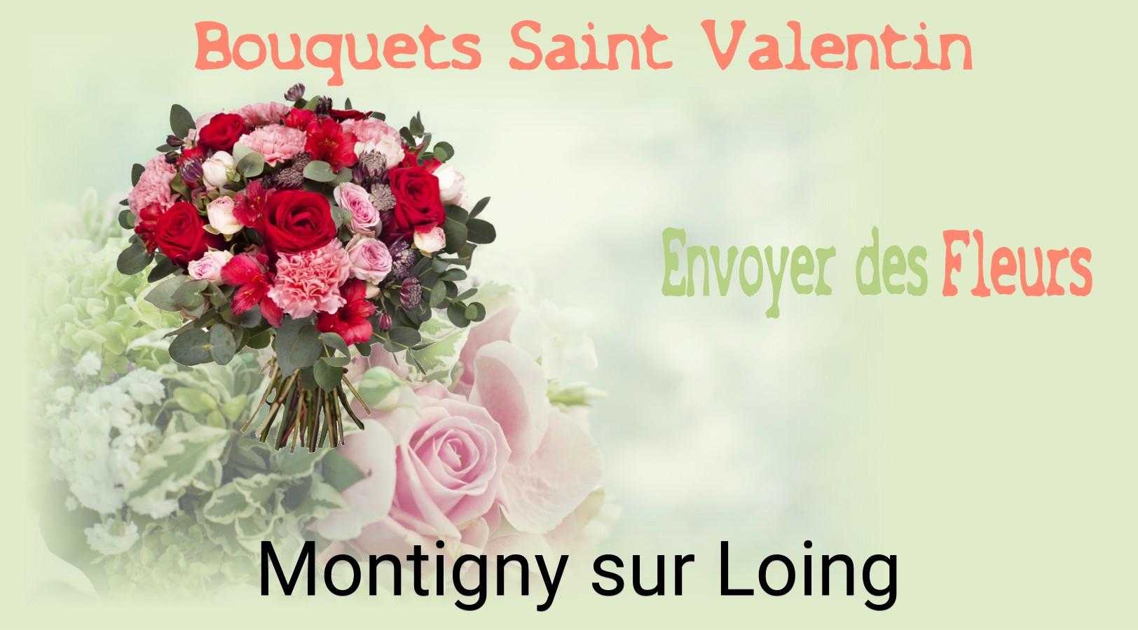 Roses de Saint-Valentin livrées à Montigny-sur-Loing